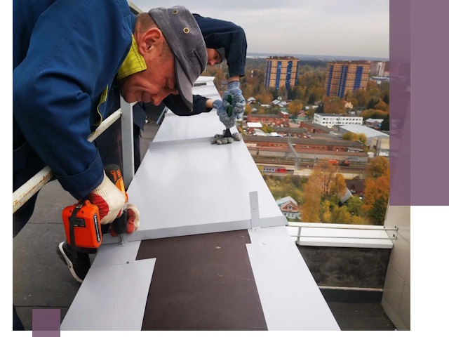 Монтаж парапетов в Нефтеюганске — установка прочных металлических ограждений