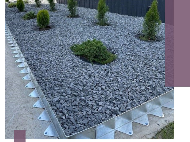 Оцинкованные металлические бордюры под заказ в Нефтеюганске