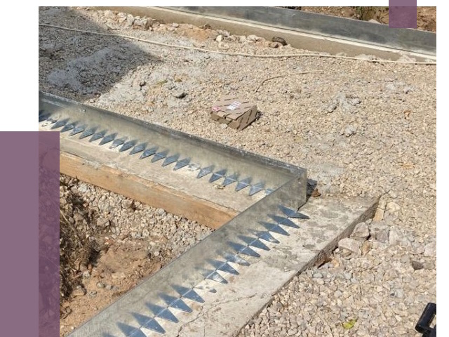 Нержавеющие бордюры в Нефтеюганске от 4779 руб. под ключ | ПРОЛЁТ-Нфт