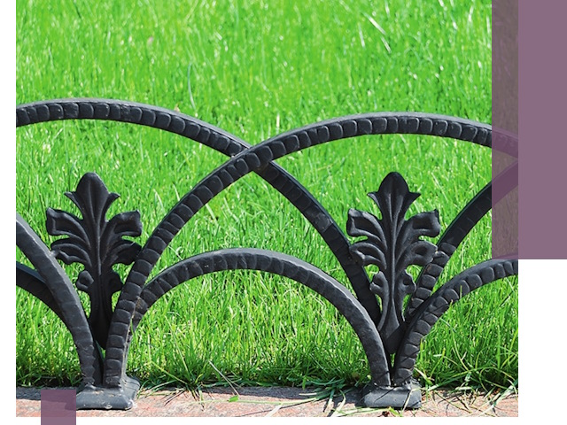 Декоративные металлические бордюры под ключ в Нефтеюганске