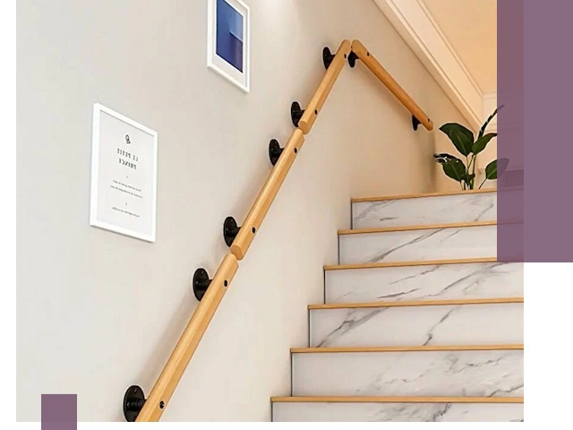 Поручни металлические и деревянные под ключ в Нефтеюганске