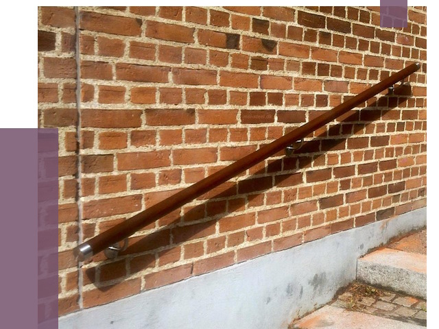 Изготовление пристенных поручней в Нефтеюганске от 4423 руб. — ПРОЛЁТ-Нфт