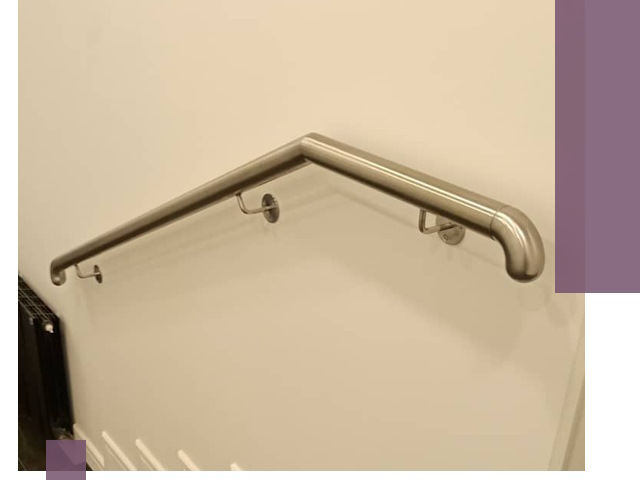 Изготовление пристенных поручней в Нефтеюганске под ключ за сроки