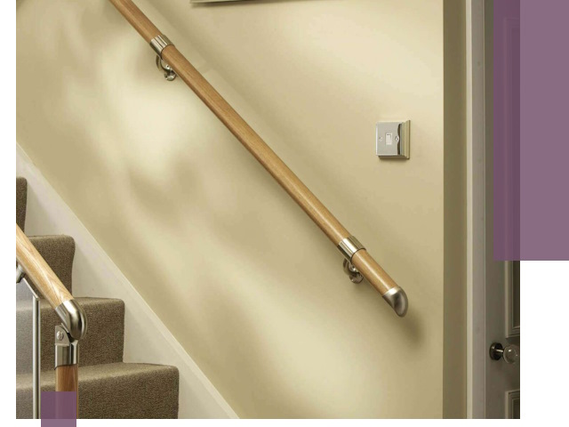 Монтаж пристенных поручней профессионально в Нефтеюганске