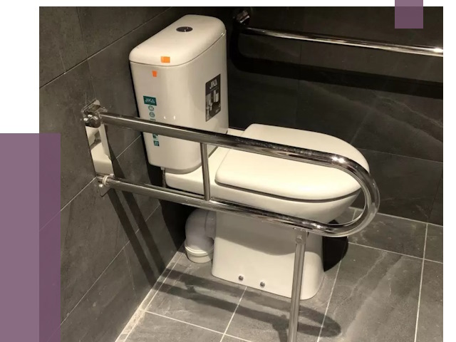 Поручни для санузлов в Нефтеюганске от 4271 руб.  | ПРОЛЁТ-Нфт