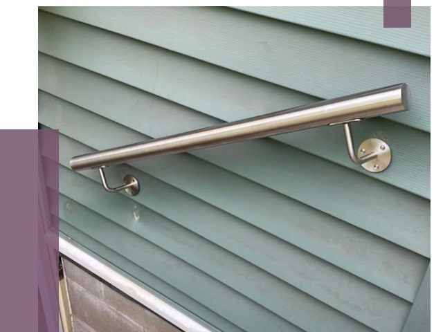 Поручни из нержавеющей стали в Нефтеюганске от 7626 руб.  | ПРОЛЁТ-Нфт